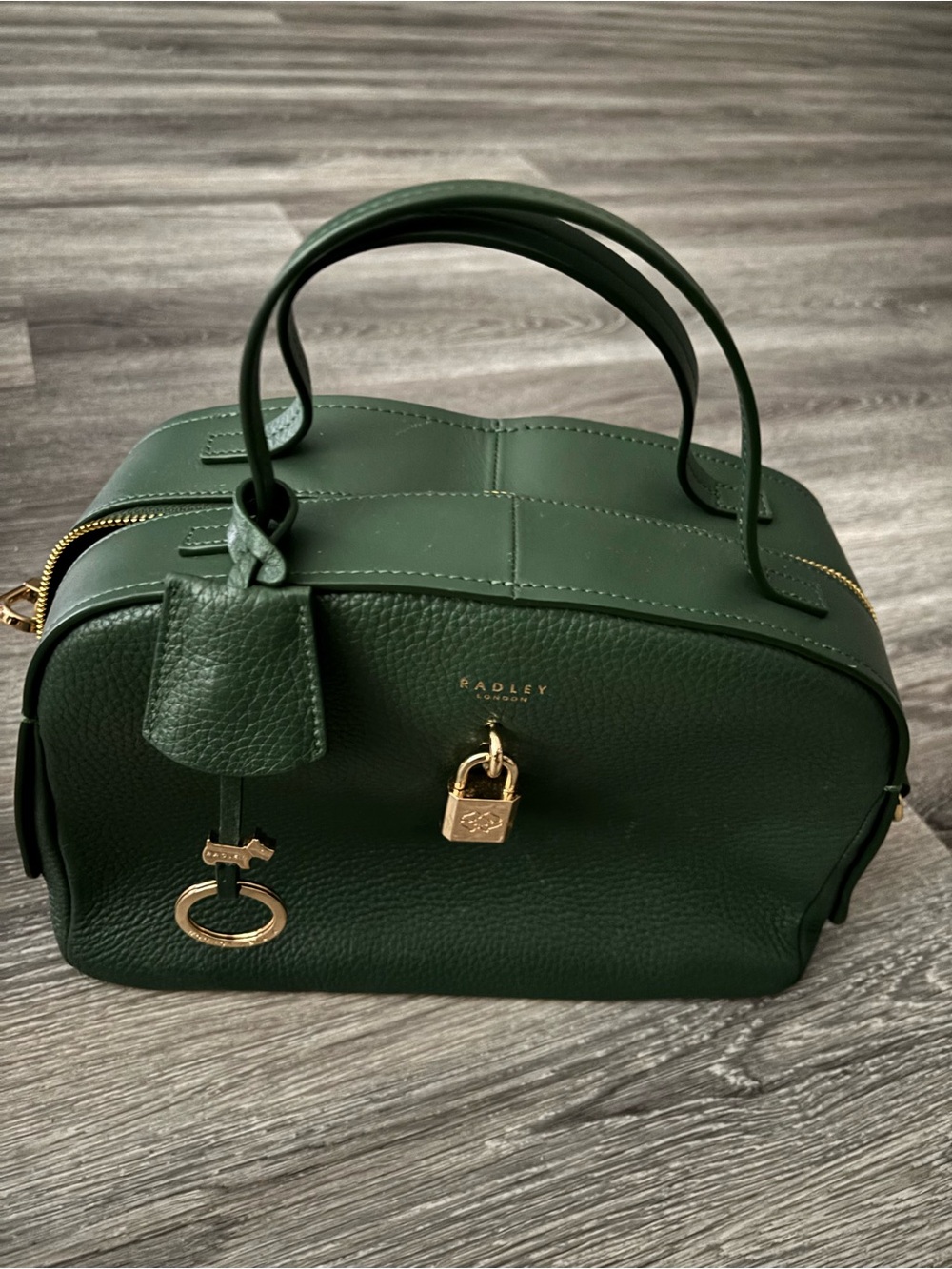⚜️RADLEY LONDON Leather Dome Satchel and matching wallet